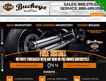 Tablet Screenshot of buckeyehd.com